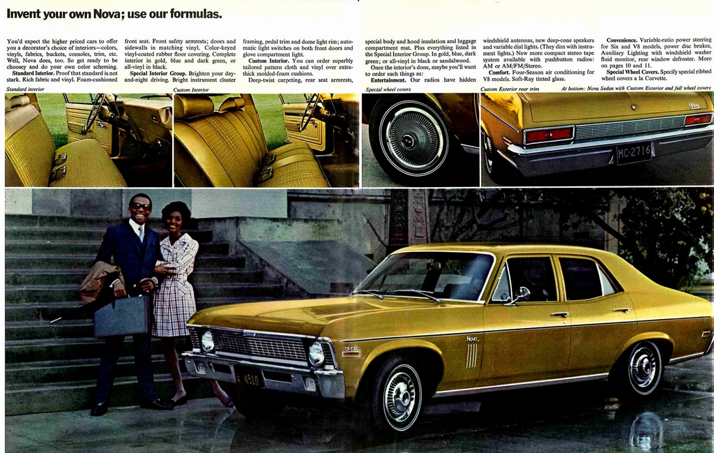 1970 Chevrolet Nova Brochure Page 2